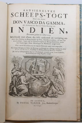 Item #113 Aansienelyke Scheeps-Togt Door den Grave Don Vasco Da Gamma, Als Admiraal Taer Zee En...