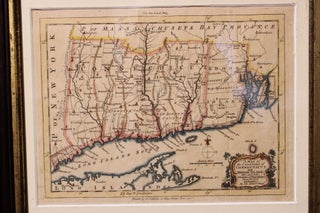 A MAP OF THE COLONIES OF CONNECTICUT AND RHODE ISLAND