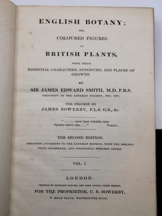 English Botany; or, Coloured Figures of British Plants.