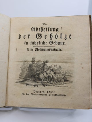 Die Abtheilung Der Gehoelze in Jaehrliche Gehaue