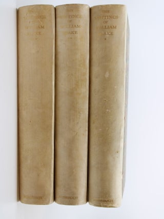 Item #157 The Writings of William Blake. WILLIAM BLAKE