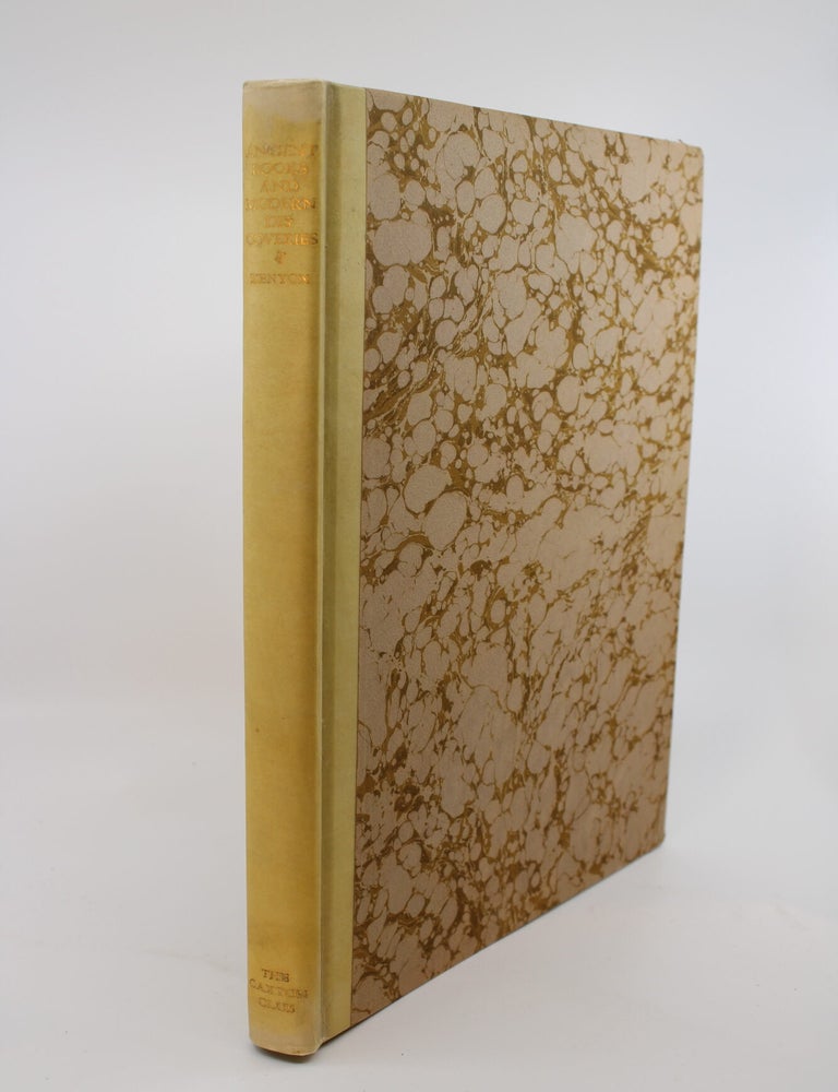 Item #178 Ancient Books and Modern Discoveries. FREDERIC G. KENYON.