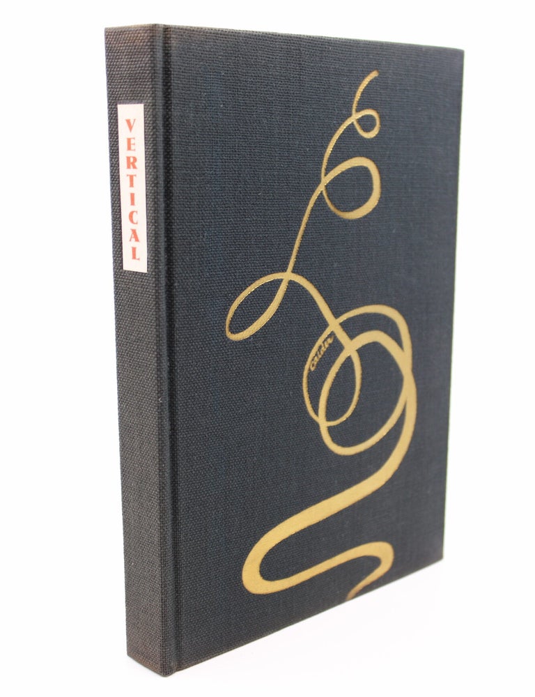 Item #182 Vertical: A Yearbook of Romantic-Mystic Ascensions. EUGENE JOLAS.