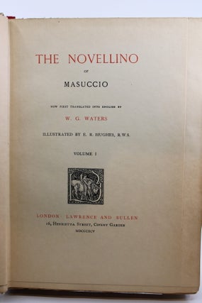 Il Novellino (The Novellino of Masuccio)