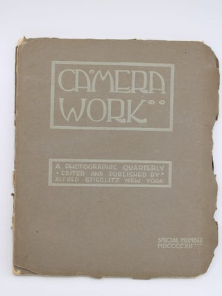 Item #203 CAMERA WORK, A Photographic Quarterly. ALFRED STIEGLITZ, Gertrude Stein