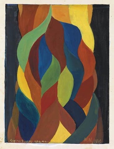 Item #21 Composition. Mikhail Matyushin.