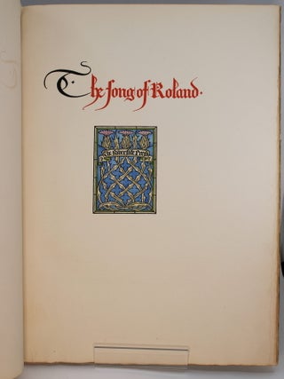Item #211 The Song of Roland