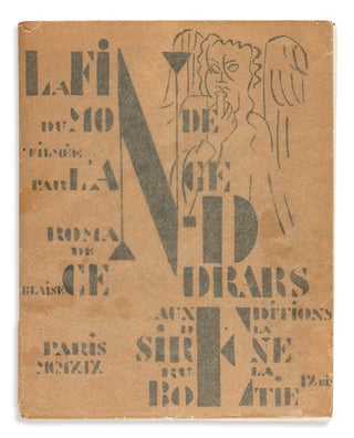 Item #221 Le Fin du Monde filmée par l'Ange N.-D. Roman. FERNAND LEGER, Blaise Cendrars