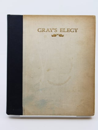Item #227 Gray's Elegy: Elegy Written in a Country Church-Yard. Thomas Gray