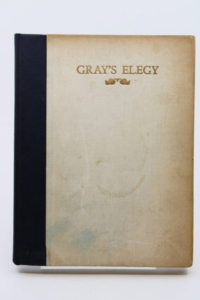Item #227 Gray's Elegy: Elegy Written in a Country Church-Yard. Thomas Gray
