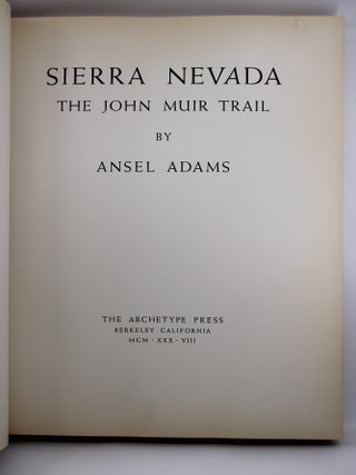 Sierra Nevada, The John Muir Trail.