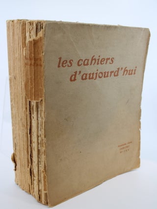 Les Cahiers D'Aujourd Hui.