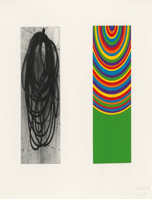 Item #37 Print from Equivalent. Equivalent, Plate #11. SOL LEWITT.