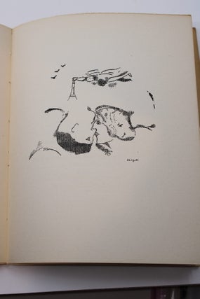Love Poems with 8 Drawing by Marc Chagall