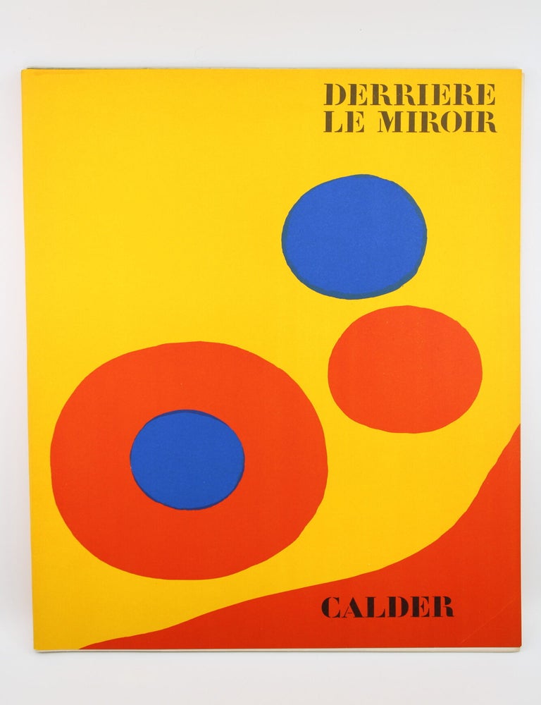 Item #72 Derriere Le Miroir, No. 201. ALEXANDER CALDER.