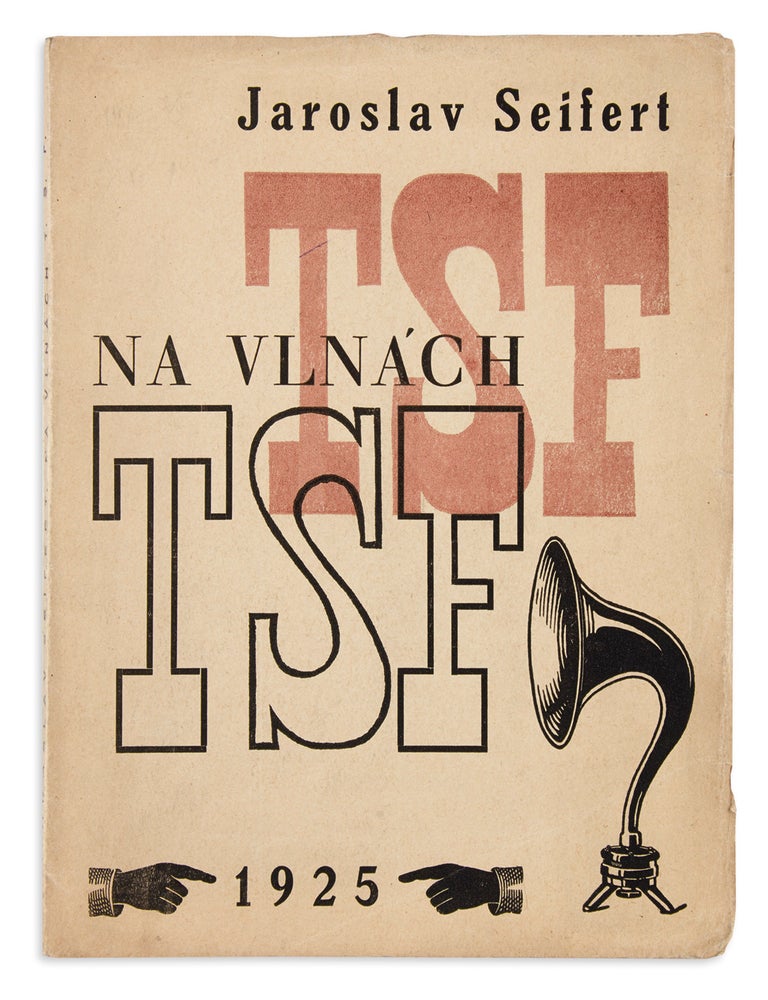 Item #79 Na Vln&aacute;ch TSF (On the Waves of the Telegraph). Karel Teige, Jaroslav Seifert.