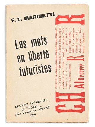 LES MOTS EN LIBERT&Eacute; FUTURISTES.
