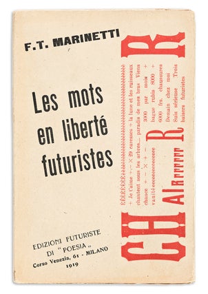 LES MOTS EN LIBERTÉ FUTURISTES.